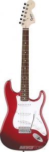 FENDER SQUIER AFFINITY STRATOCASTER HSS RW CHROME RED